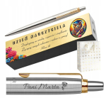 Parker Jotter Gt kuldse viimistluse, graveeringu ja lauaga teraspliiats