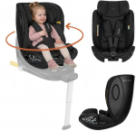 Turvatool i-Size 40&ndash;105 cm (0&ndash;4 a) &ndash; RWF/FWF, SIP, bambuskangas Lionelo Moxie Next Black Carbon