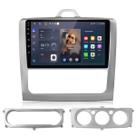 android 9 tolli auto navigatsioonis&uuml;steemi raadio junsun Ford Focus Mk2 2004-2011 gps navi wifi bt fm carplay swc