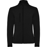 Naiste softshell jakk NEBRASKA WOMAN, must