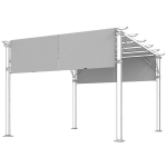 Pergola katus, UV-kaitse, 3x3 m, 2 tk