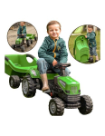 WOOPIE Pedal Traktor ja Koorem Big PowerTrac, Universaalne