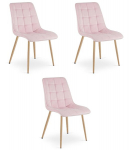 3-osaline s&ouml;&ouml;gitoolide komplekt Split, 88x46x40 cm, roosa