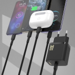Seinale paigaldatav USB-C laadija telefonile 30W koos kaabliga