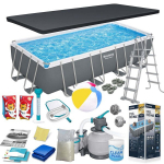 Raamiga aiabassein 549x274x122cm 17in1 Bestway 56466N