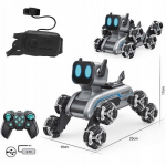 Puldiga robotkoer 8WD žestikontrolleriga