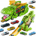 Woopie dinosaurus-traktor autode ja rajaga
