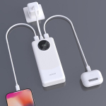 Akupank Dudao K12Pro 20000 mAh 22,5 W v&auml;line aku, valge