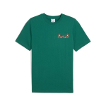 PUMA meeste vabaaja T-s&auml;rk PUMA X SQUID GAME PUMA GRAPHIC Tee Wild Green - 63070674, roheline