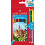 Faber-castell pliiatsiv&auml;rvid, 18 v&auml;rvi, 15 tk.