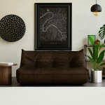 Sofa Bocek, pruun