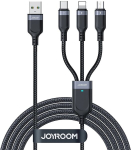 Multi C micro USB 30 cm - musta