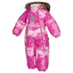 Huppa Laste talvekombe LOTUS, fuchsia pattern, 68