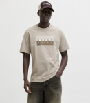 Jack & Jones meeste T-s&auml;rk 12289863*03, beež 5715866831136