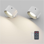 Feallive LED seinavalgusti puldiga, 2 tk