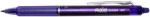 Kustutav pliiats Pilot Frixion Clicker 0,7 mm, lilla