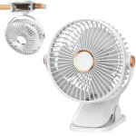 Klambriga laetav USB ventilaator