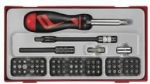 Teng Tools Ttmd74 74-osaline kruvikeeraja ja otsikute komplekt