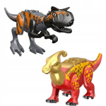 Ehitatakse dinosauruseid Carnotaurus ja Parasaurolophus