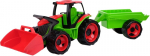 Lena&reg; Giga Trucks traktor frontaallaaduri ja haagisega, 02136