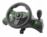 Vibratsiooniga rool PC PS3 + pedaalid