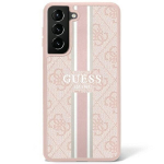 Telefoni&uuml;mbris Original Guess - 4G Printed Stripe - Samsung Galaxy S23, roosa