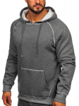J.Style džemper Fleece Grey 8B152-5 8B152-5/2XL