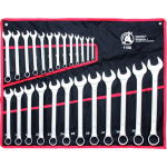 Lehtmutriv&otilde;tmete komplekt BGS DIY 1198 | &uuml;mbris | 6-32 mm | 12 PT | CrV | 25 tk.