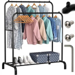 Stabiilne riidepuu, metallist