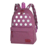 CoolPack seljakott Street, roosa t&auml;ppidega, 26 l