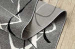 Rugsx Vaip Silver Choco, 100x300 cm