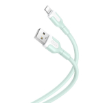 XO kaabel NB212 USB - Lightning 1,0 m 2,1A roheline