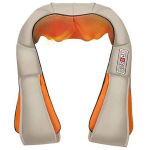 Riff MNK-001 Body Multifunktsionaalne massaažiseade koos soojusega reisi- ja autolaadija adapteritega Hall