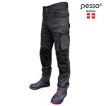 T&ouml;&ouml;p&uuml;ksid Twill Stretch tumehall, Pesso