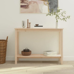 vidaXL konsoollaud, 110x40x80 cm, m&auml;nnipuit
