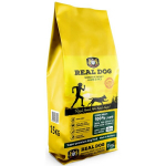 Real Dog Adult Sensitive lambaliha ja riisiga, tundlikele koertele, 15 kg