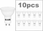 LED pirnid G.LUX GR-LED-GU10-PA9-8W 4000K - 10tk pakis