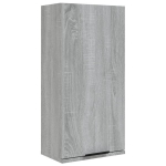 vidaXL seinale kinnitatav vannitoakapp, hall Sonoma tamm, 32x20x67 cm