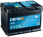 Aku Agm Deta Senator 3 70Ah 760A DA770