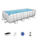 Raambassein Bestway Power Steel, 488 x 244 x 122 cm, koos filtriga
