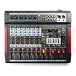 Power Dynamics PDM-T804 lavamikser 8-kanaliline DSP/MP3