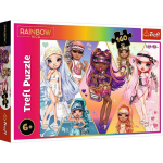 Nukkudega pusle Trefl Rainbow High, 160 tk