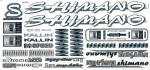 Jalgratta kleebised KR-4 SHIMANO (090086) 4554