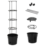 vidaXL tomatitaime kasvupott, antratsiithall, &Oslash;29,5 x 115 cm, PP