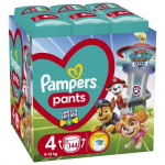 Pampers Pants Paw Patrol P&uuml;ksm&auml;hkmed, Suurus 4, 144 M&auml;het, 9-15kg