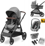 Maxi-Cosi universaalne jalutusk&auml;ru Zelia S Trio 3in1, grey