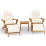 vidaXL 3-osaline Adirondack aiam&ouml;&ouml;bli komplekt, akaatsiapuit