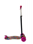 Kolmerattaline t&otilde;ukeratas Scooter, roosa