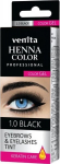 Kulmu- ja ripsmev&auml;rv Venita Professional Henna Color 1.0 Black