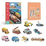 3D origami paberikomplekt TRANSPORT